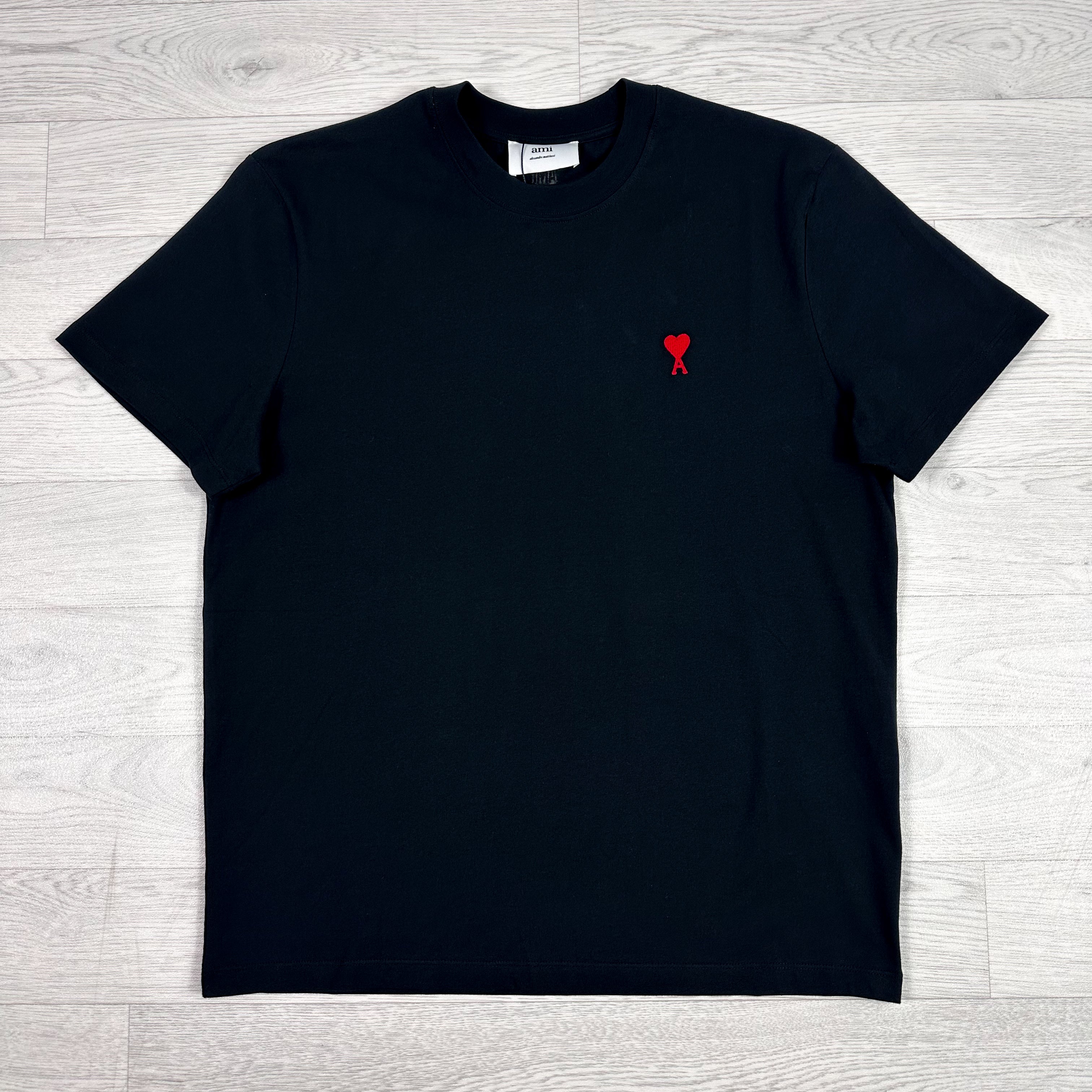 Classic Fit de Coeur T-Shirt Black/Red