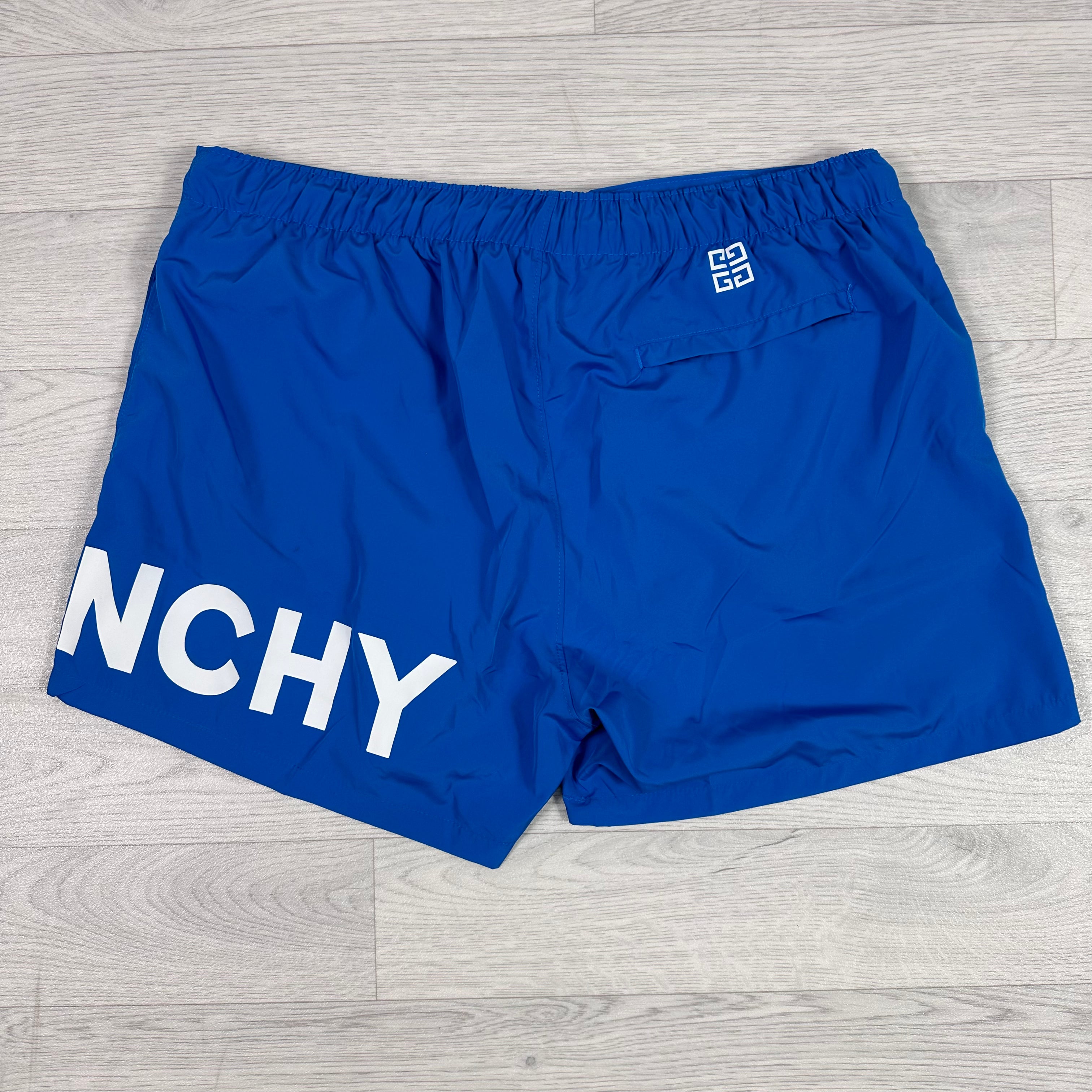 Large Logo Swim Shorts Blue