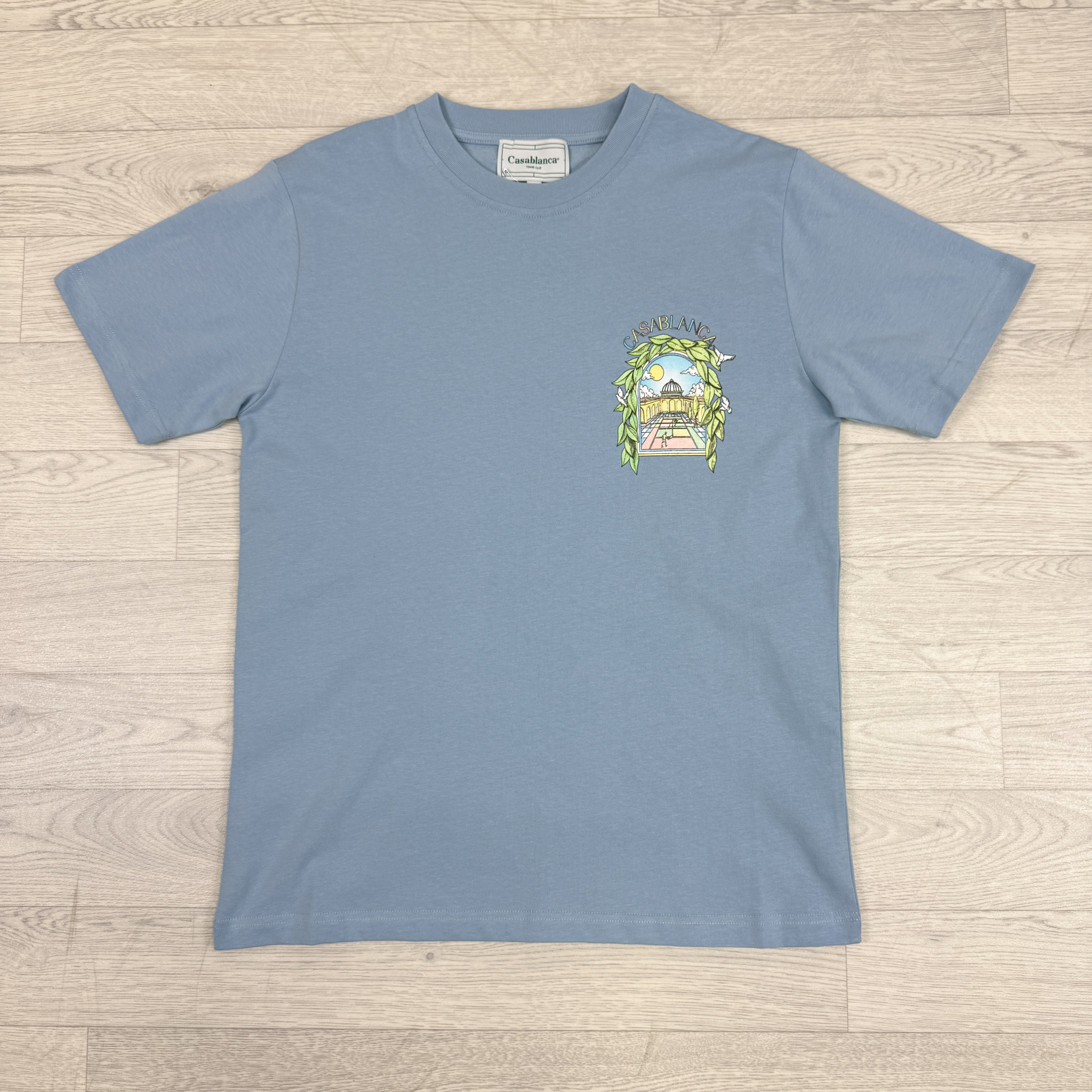 Le'Arche De Tennis Pale Blue Tshirt