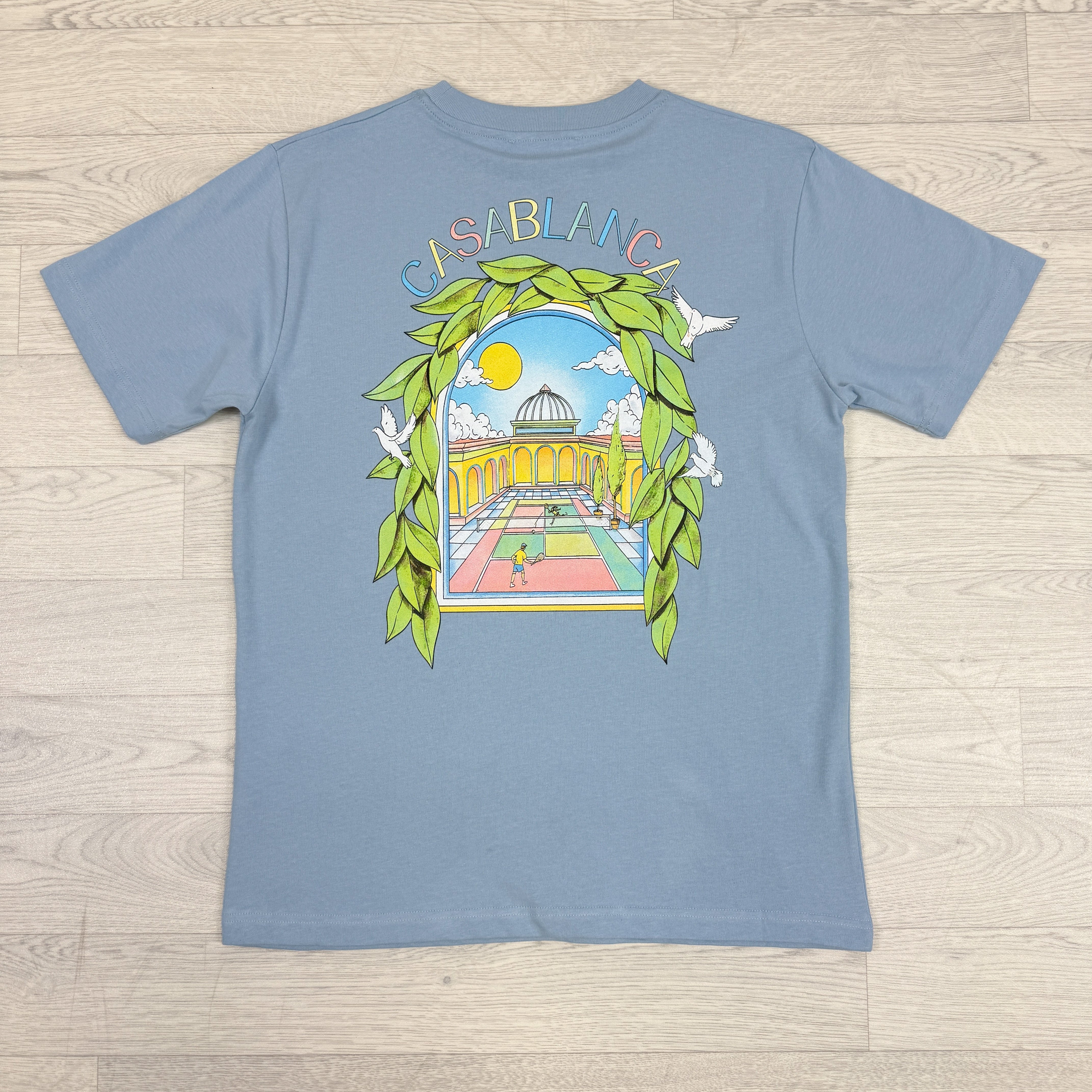 Le'Arche De Tennis Pale Blue Tshirt