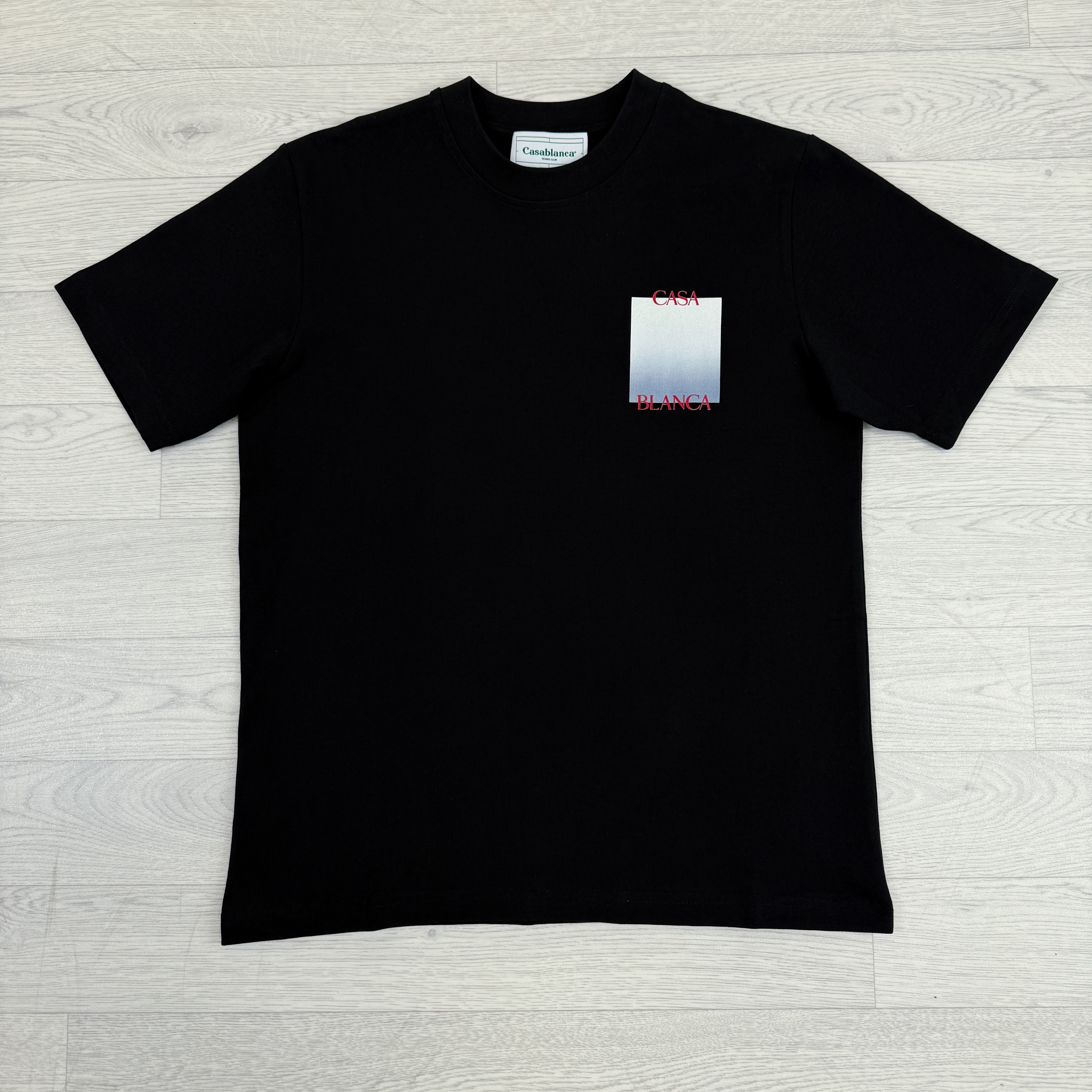 Gradient Logo Tshirt Black