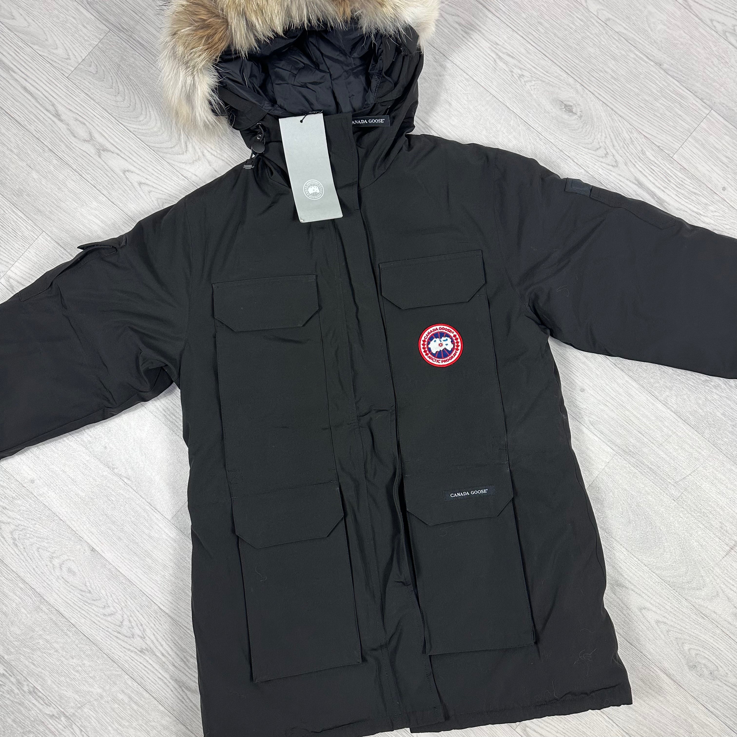 Black Expedition parka