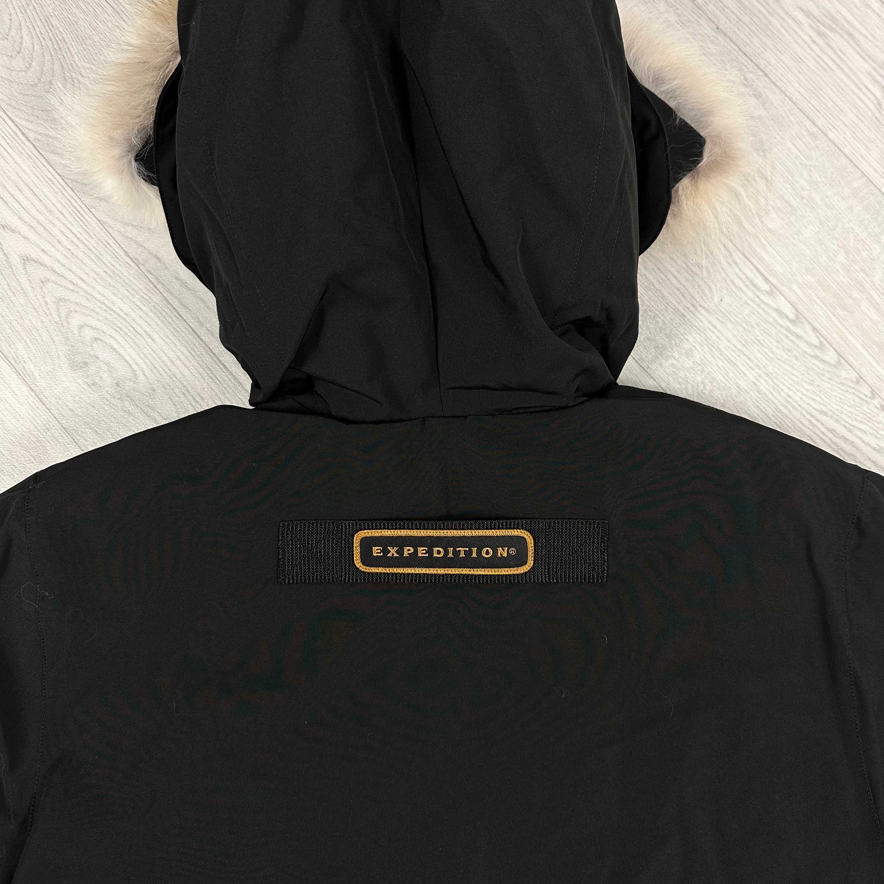 Black Expedition parka