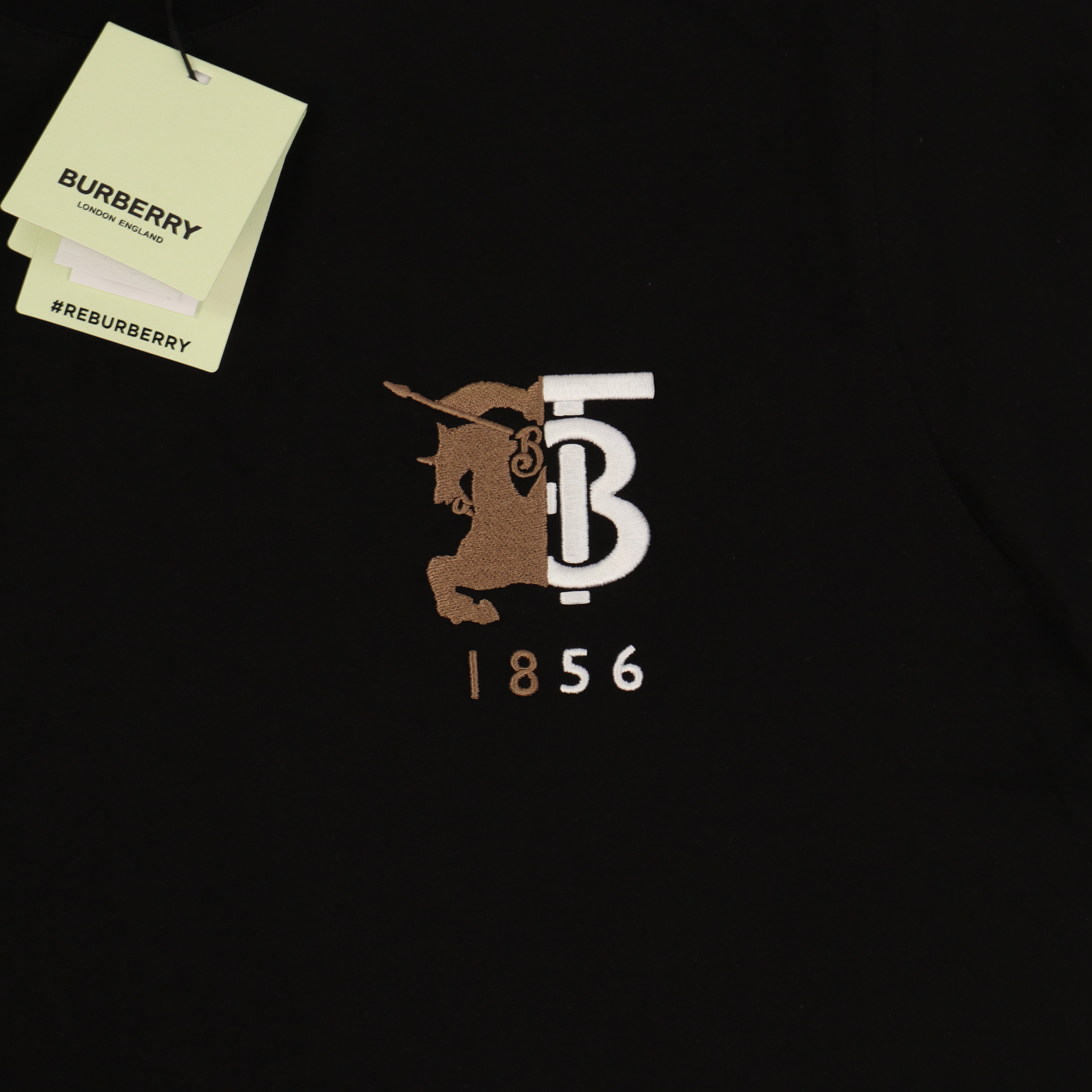 Embroidered TB Logo Black