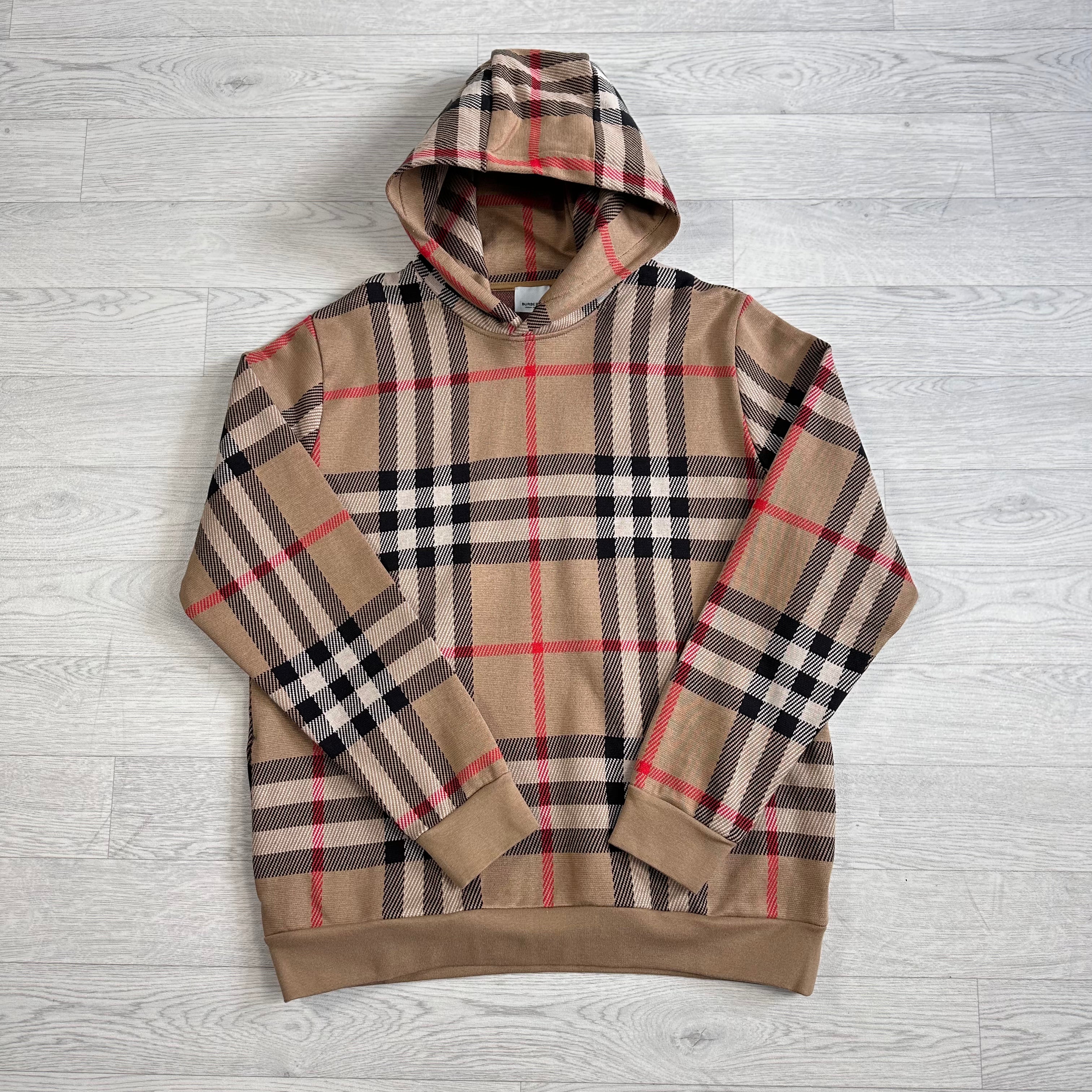Checked Hoodie