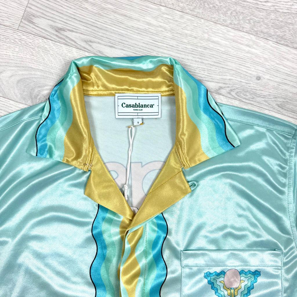 Memphis Icon Silk Shirt And Shorts Set
