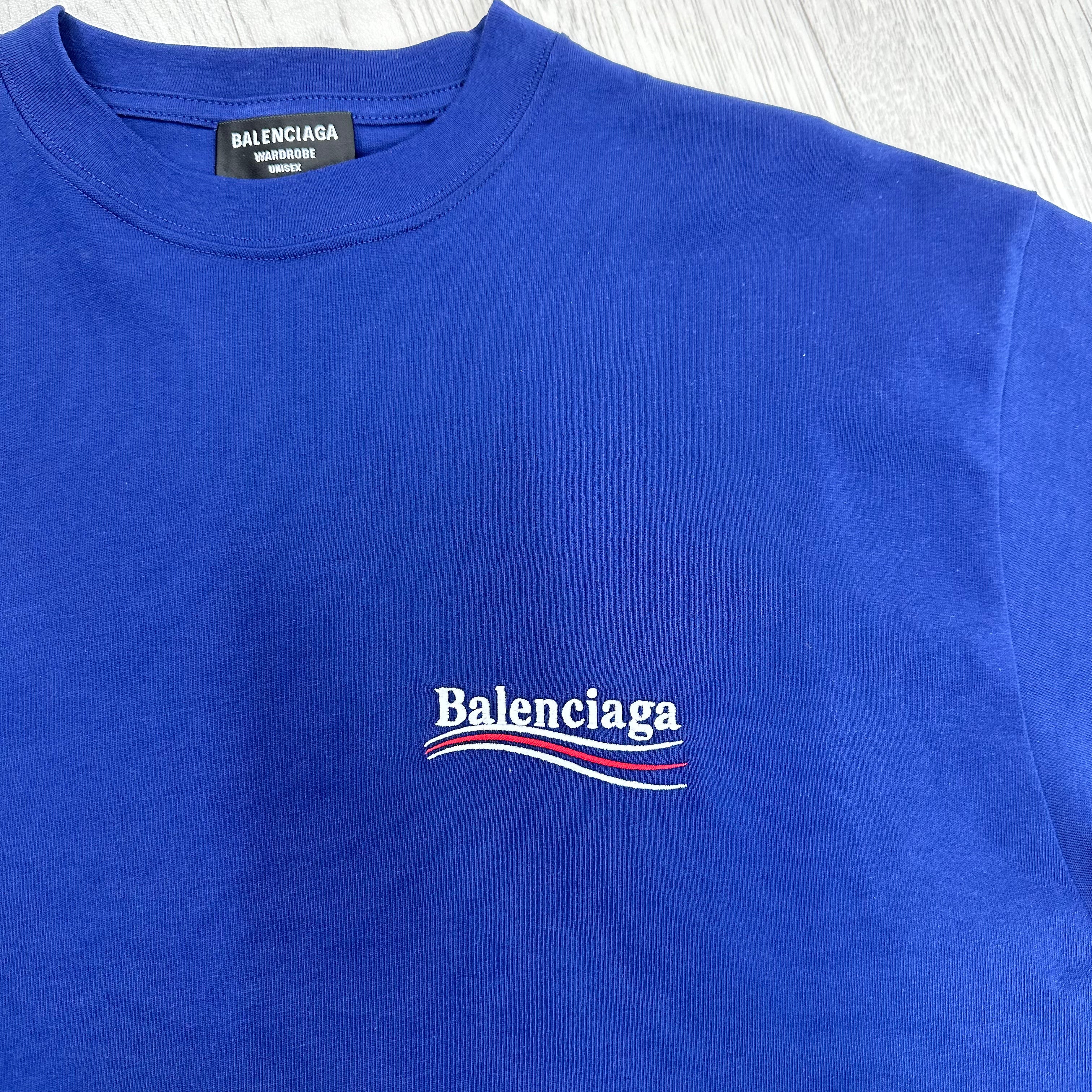 Blue Political Campaign T-Shirt.