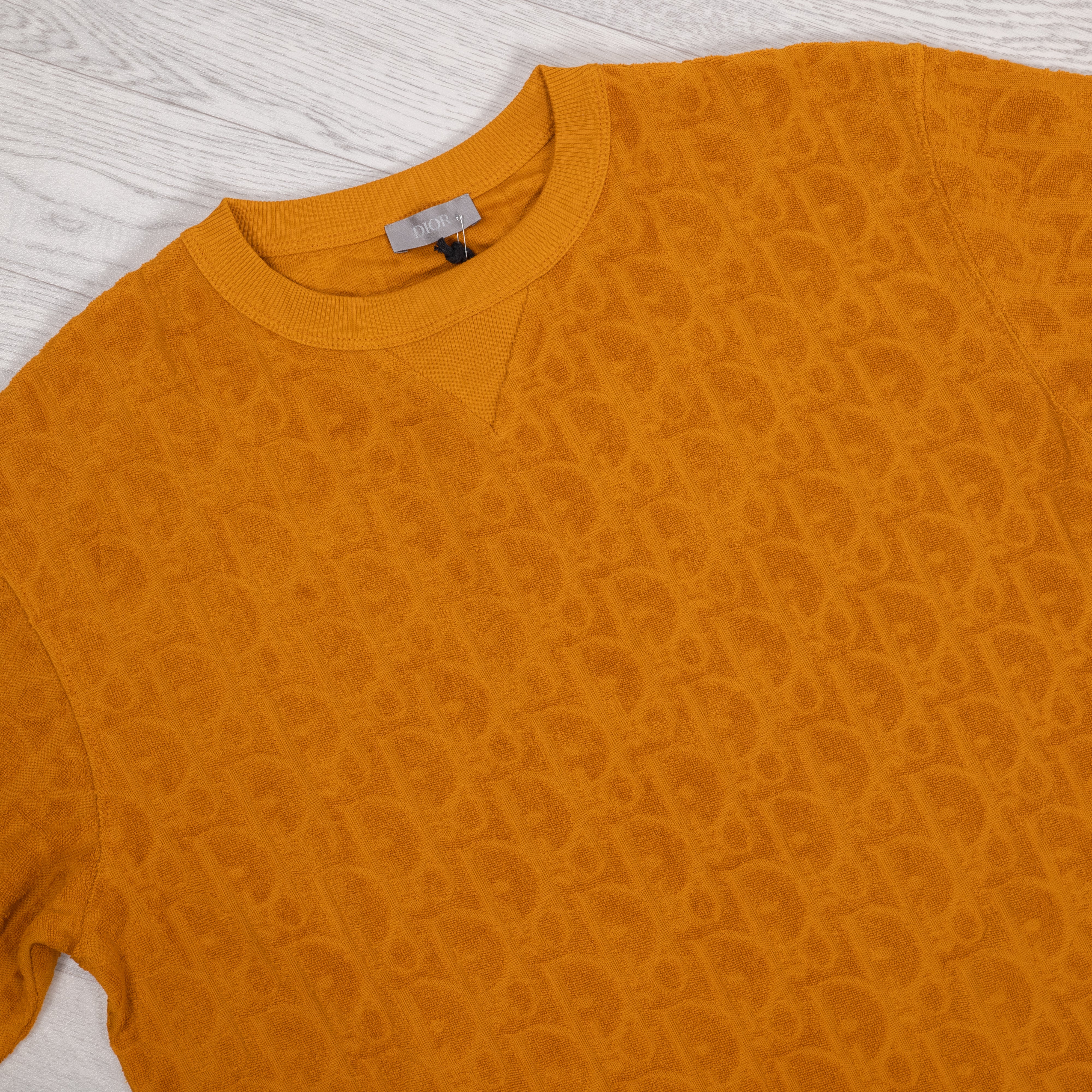 Orange Oblique Towel T-Shirt.